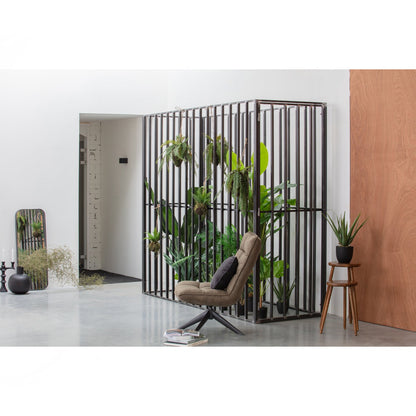 Woood Jouke Draaifauteuil Leerlook Groen - KwaliteitWonen.nl