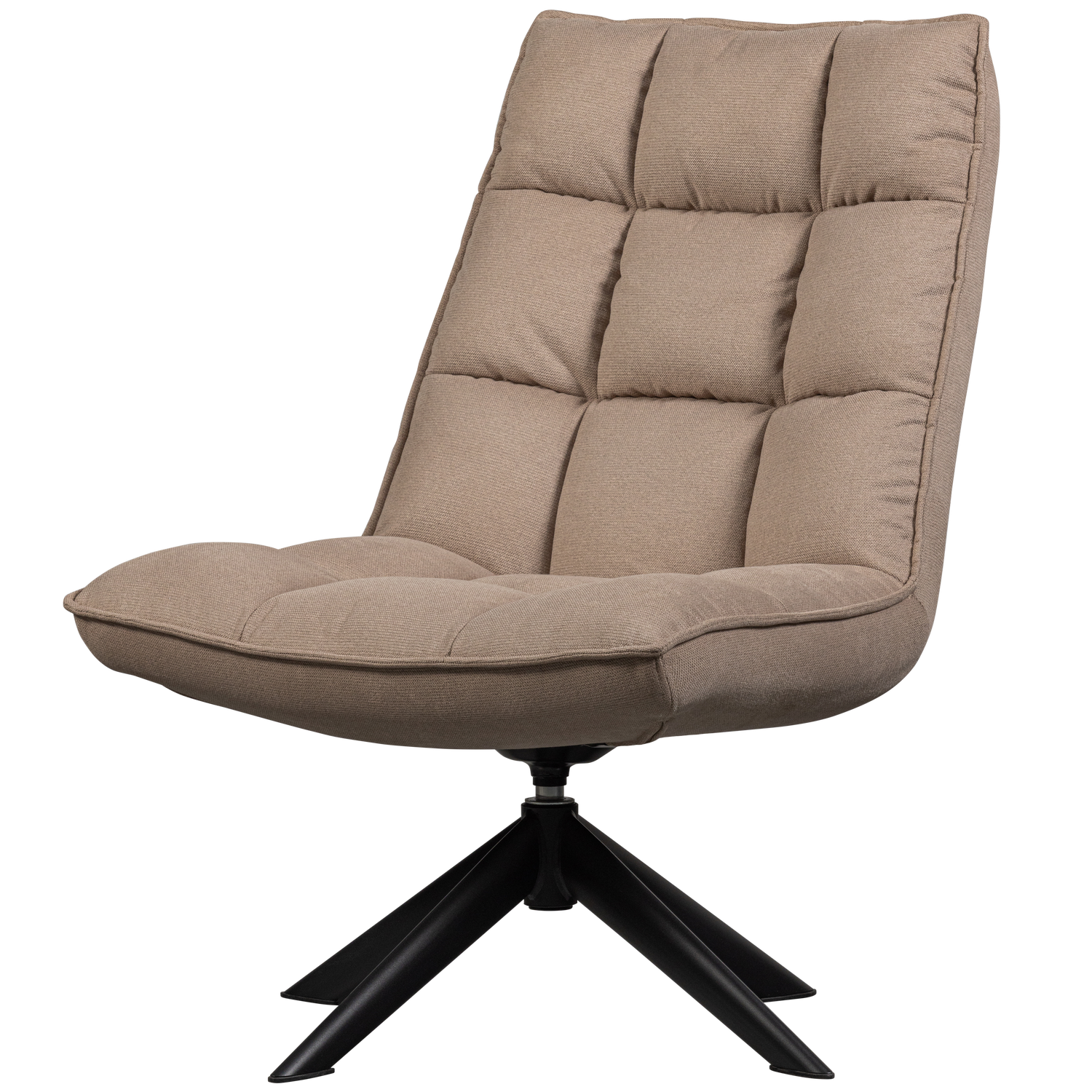 Woood Jouke Draaifauteuil Zand [Fsc] - KwaliteitWonen.nl