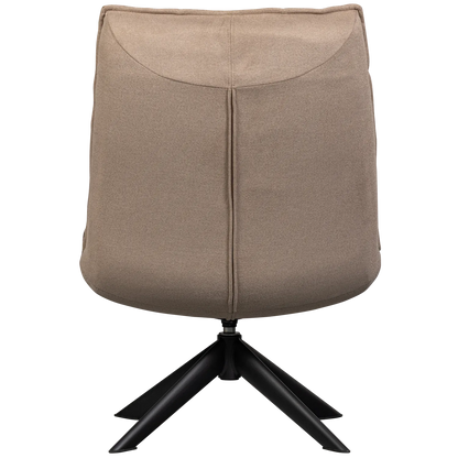 Woood Jouke Draaifauteuil Zand - KwaliteitWonen.nl