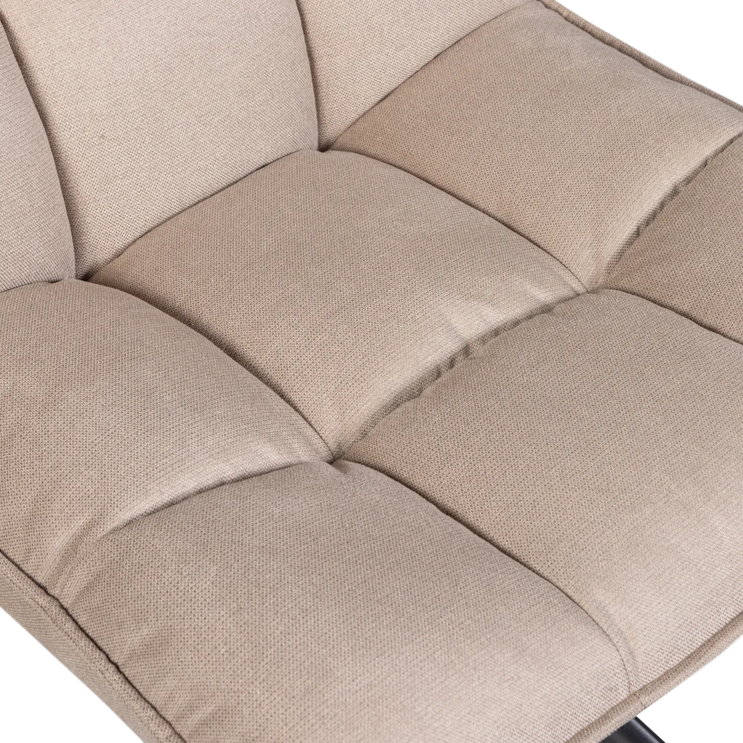 Woood Jouke Draaifauteuil Zand - KwaliteitWonen.nl