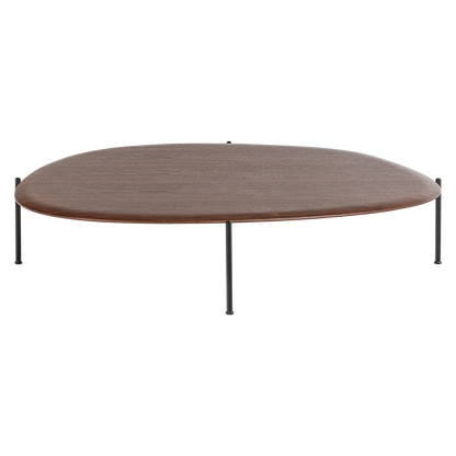 Woood Kota Salontafel 26x121x79cm MDF Fineer Bruin - KwaliteitWonen.nl