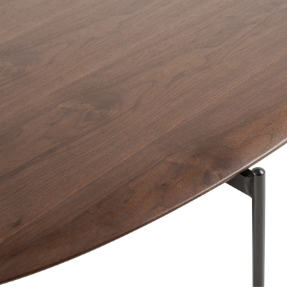 Woood Kota Salontafel 26x121x79cm MDF Fineer Bruin - KwaliteitWonen.nl
