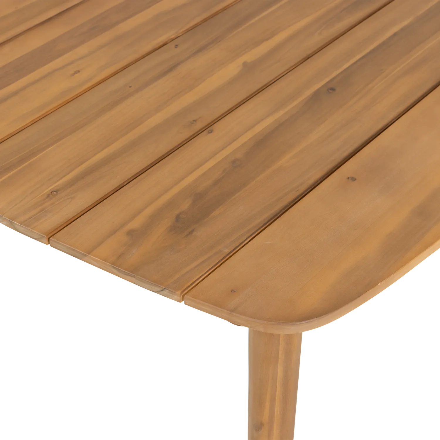 Woood Kris Tuintafel 90 X90 Cm Acaciahout Naturel [Fsc] - KwaliteitWonen.nl