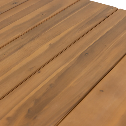 Woood Kris Tuintafel 90 X90 Cm Acaciahout Naturel [Fsc] - KwaliteitWonen.nl