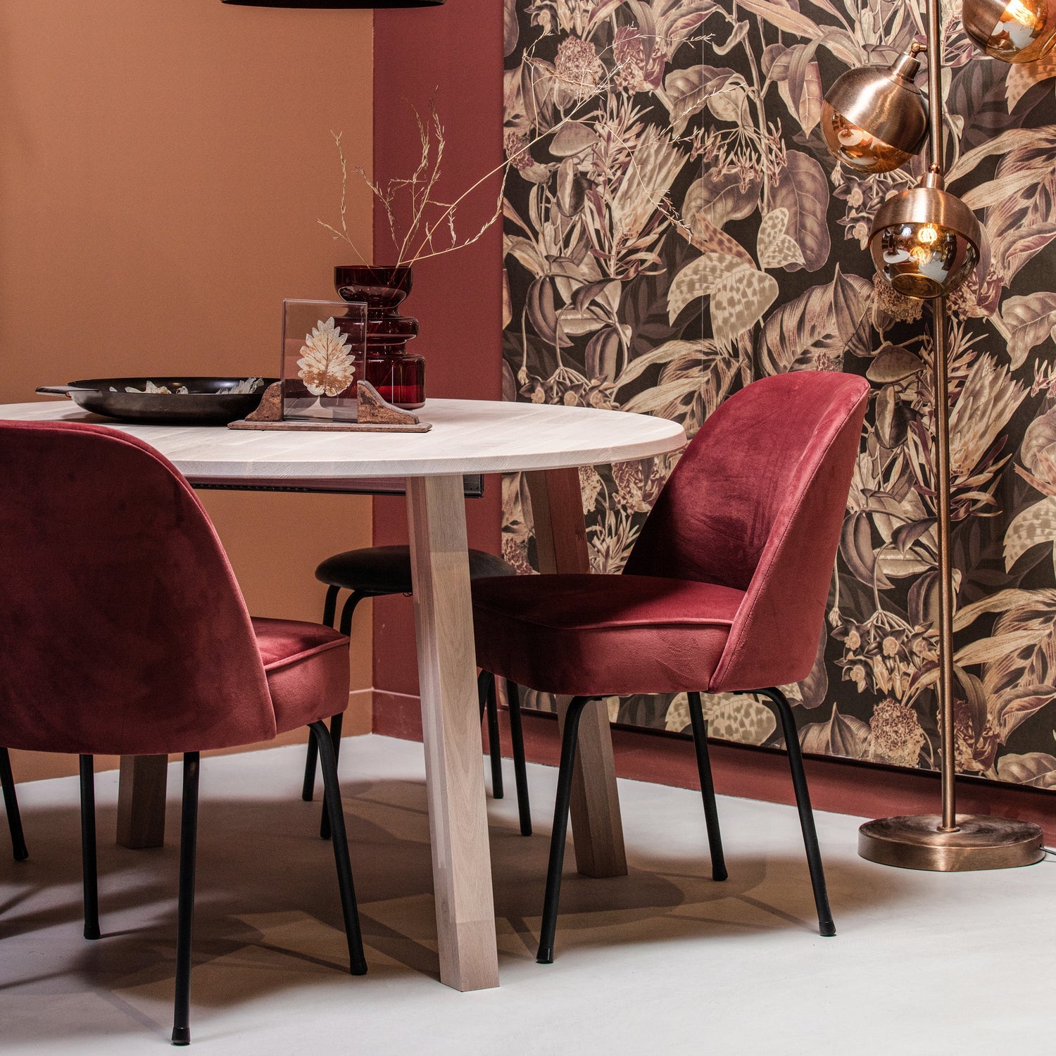 Woood Lange Jan Uitschuifbare Eettafel Rond Eiken Sydney [Fsc] - KwaliteitWonen.nl