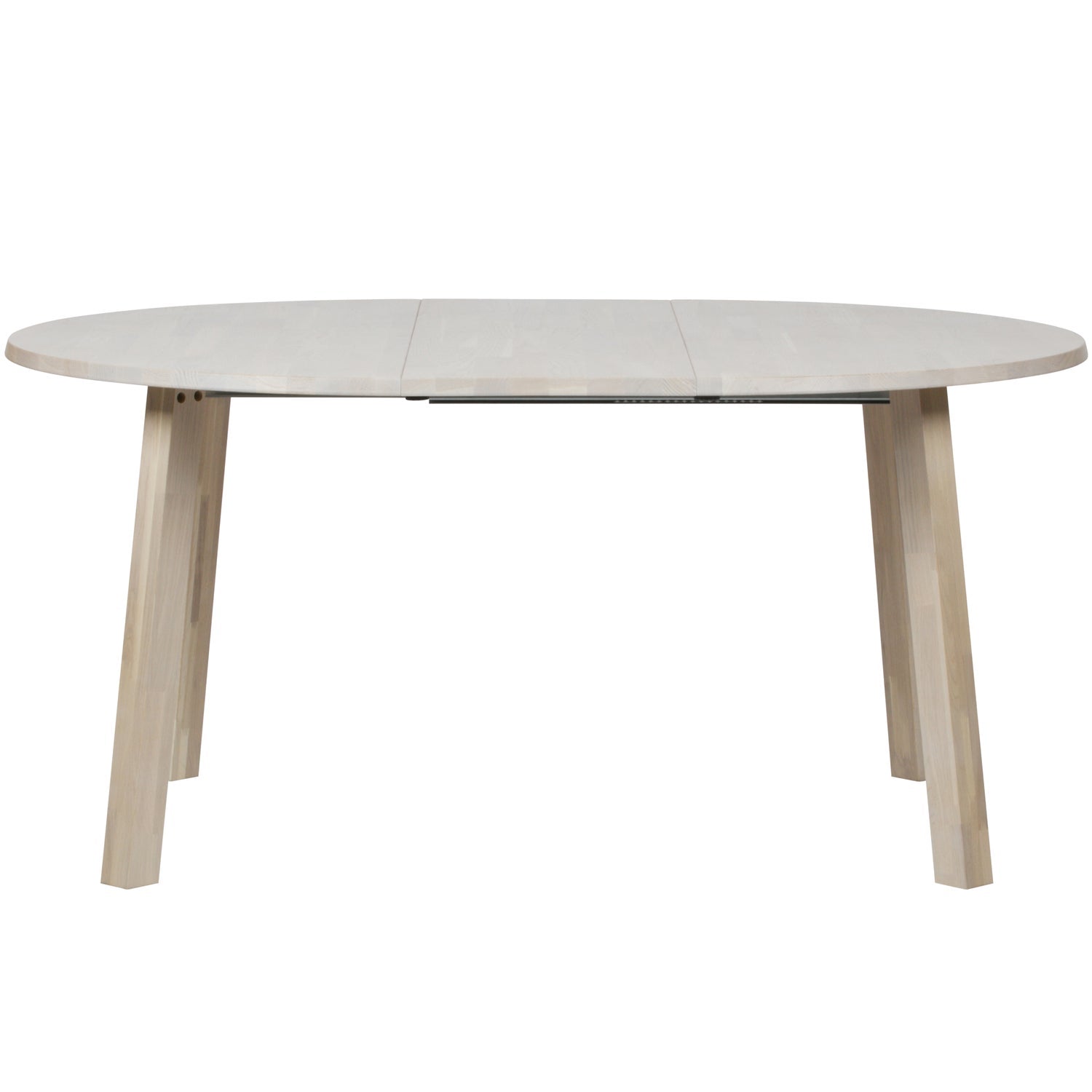 Woood Lange Jan Uitschuifbare Eettafel Rond Eiken Sydney [Fsc] - KwaliteitWonen.nl