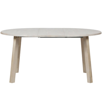 Woood Lange Jan Uitschuifbare Eettafel Rond Eiken Sydney [Fsc] - KwaliteitWonen.nl