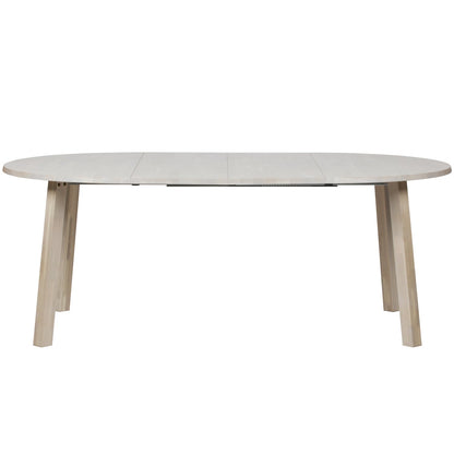 Woood Lange Jan Uitschuifbare Eettafel Rond Eiken Sydney [Fsc] - KwaliteitWonen.nl