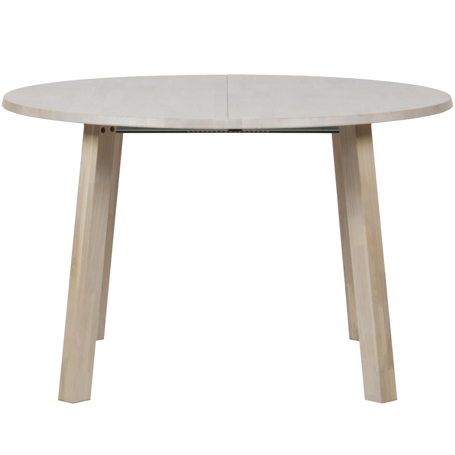 Woood Lange Jan Uitschuifbare Eettafel Rond Eiken Sydney [Fsc] - KwaliteitWonen.nl