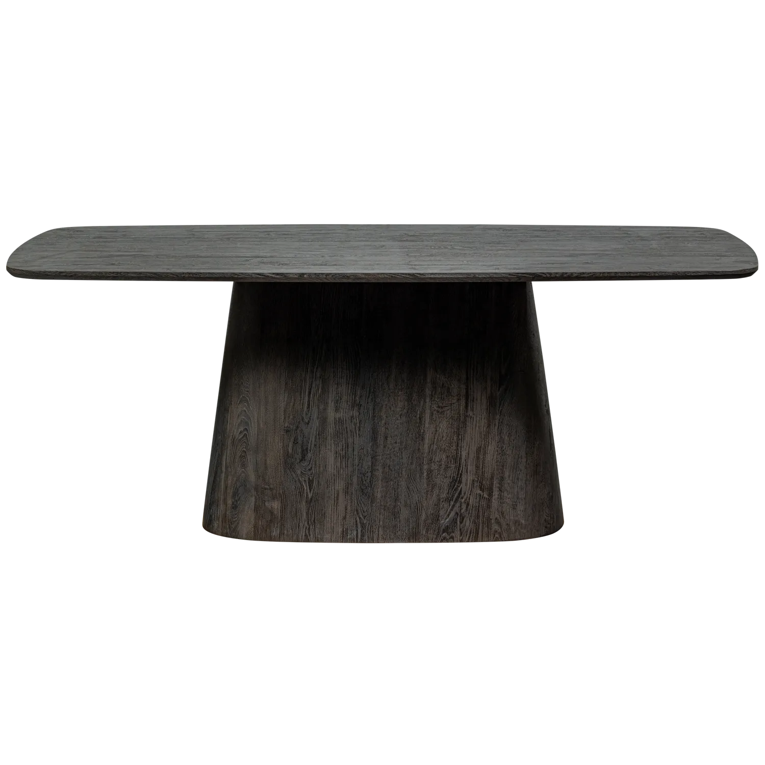 Woood Leah Eettafel Mdf Donkerbruin 200 X105 Cm - KwaliteitWonen.nl