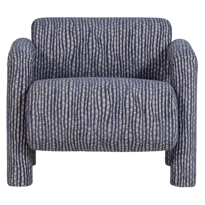Woood Lenny Fauteuil Met Dessin Grijsblauw - KwaliteitWonen.nl