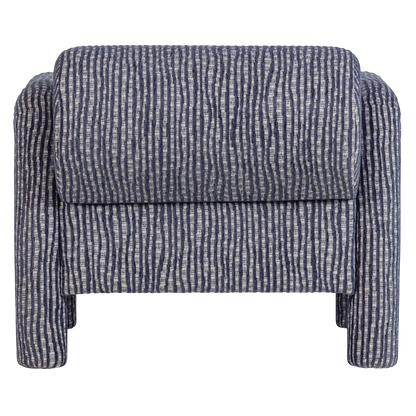 Woood Lenny Fauteuil Met Dessin Grijsblauw - KwaliteitWonen.nl