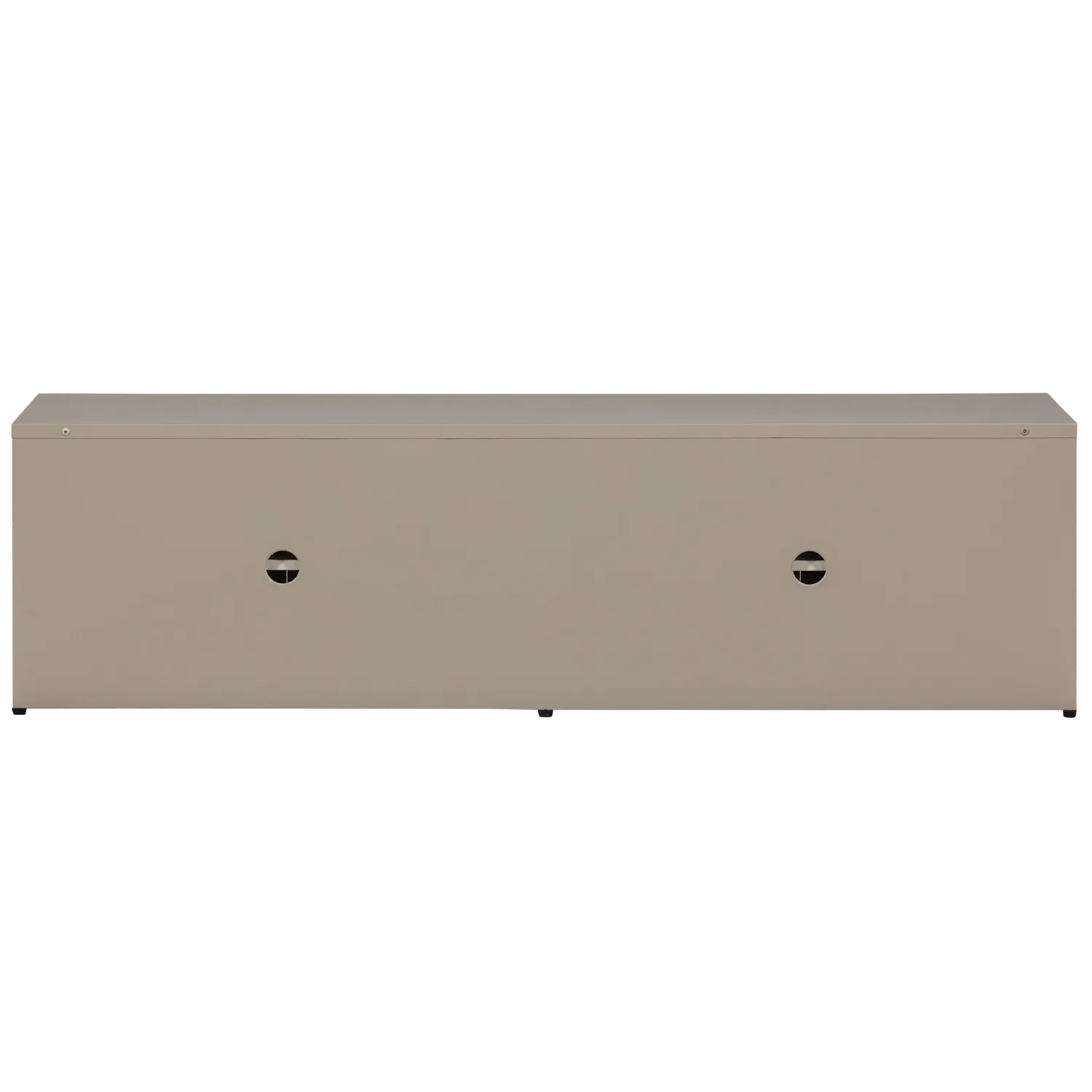 Woood Level Dressoir TV Meubel Metaal Zand 44x160cm - KwaliteitWonen.nl