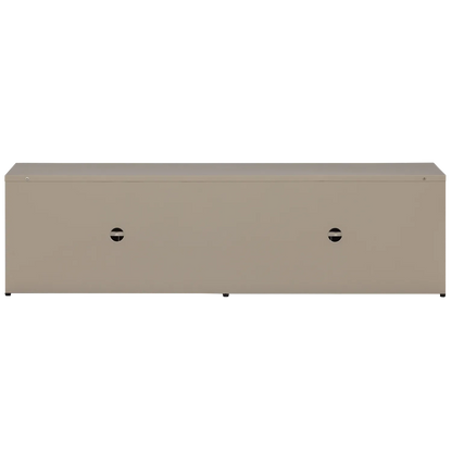 Woood Level Dressoir TV Meubel Metaal Zand 44x160cm - KwaliteitWonen.nl