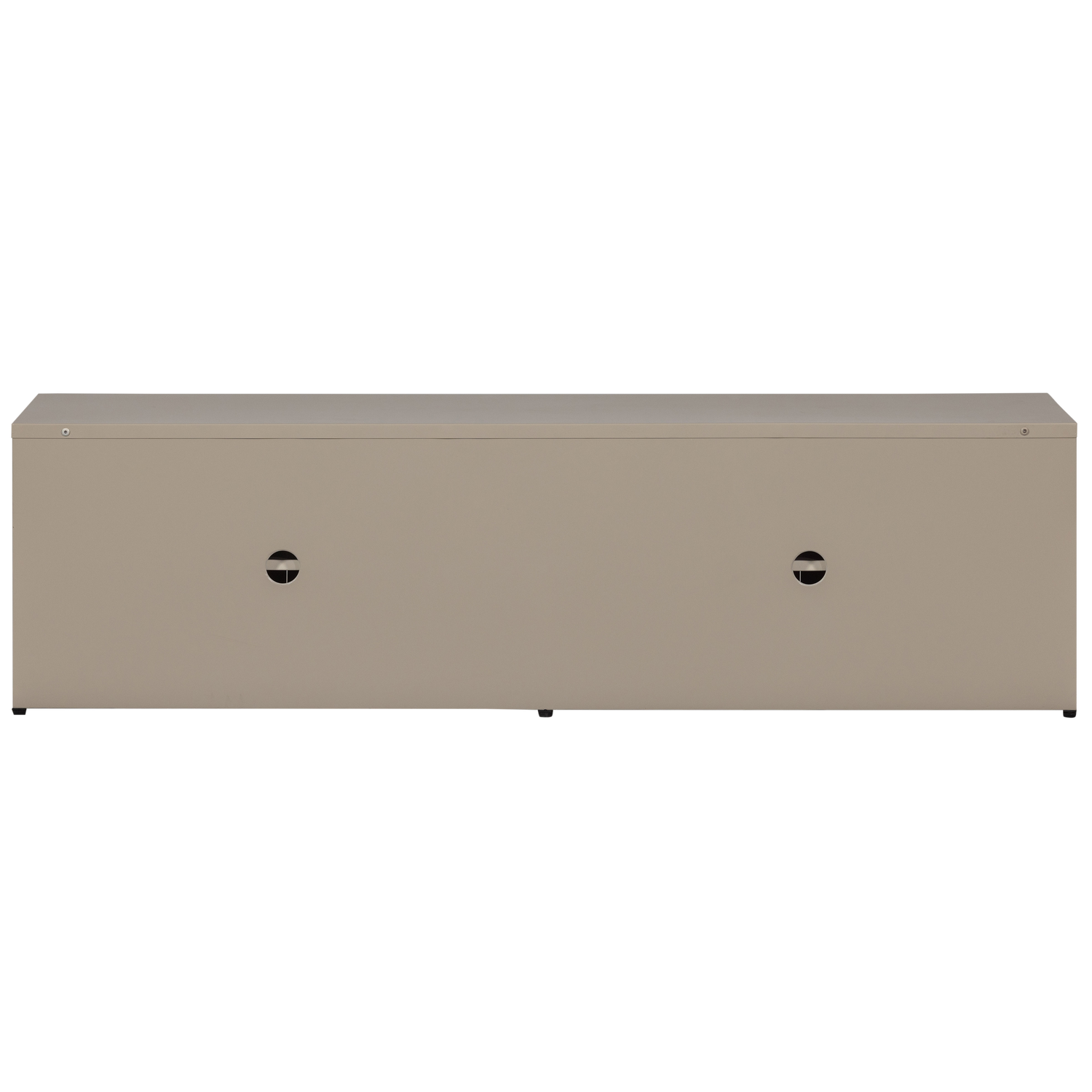 Woood Level Tv Meubel Metaal Zand 44 X160 Cm-Kwaliteitwonen.nl