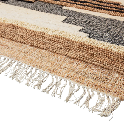 Woood Liberal Vloerkleed Naturel Melange 170x240cm - KwaliteitWonen.nl