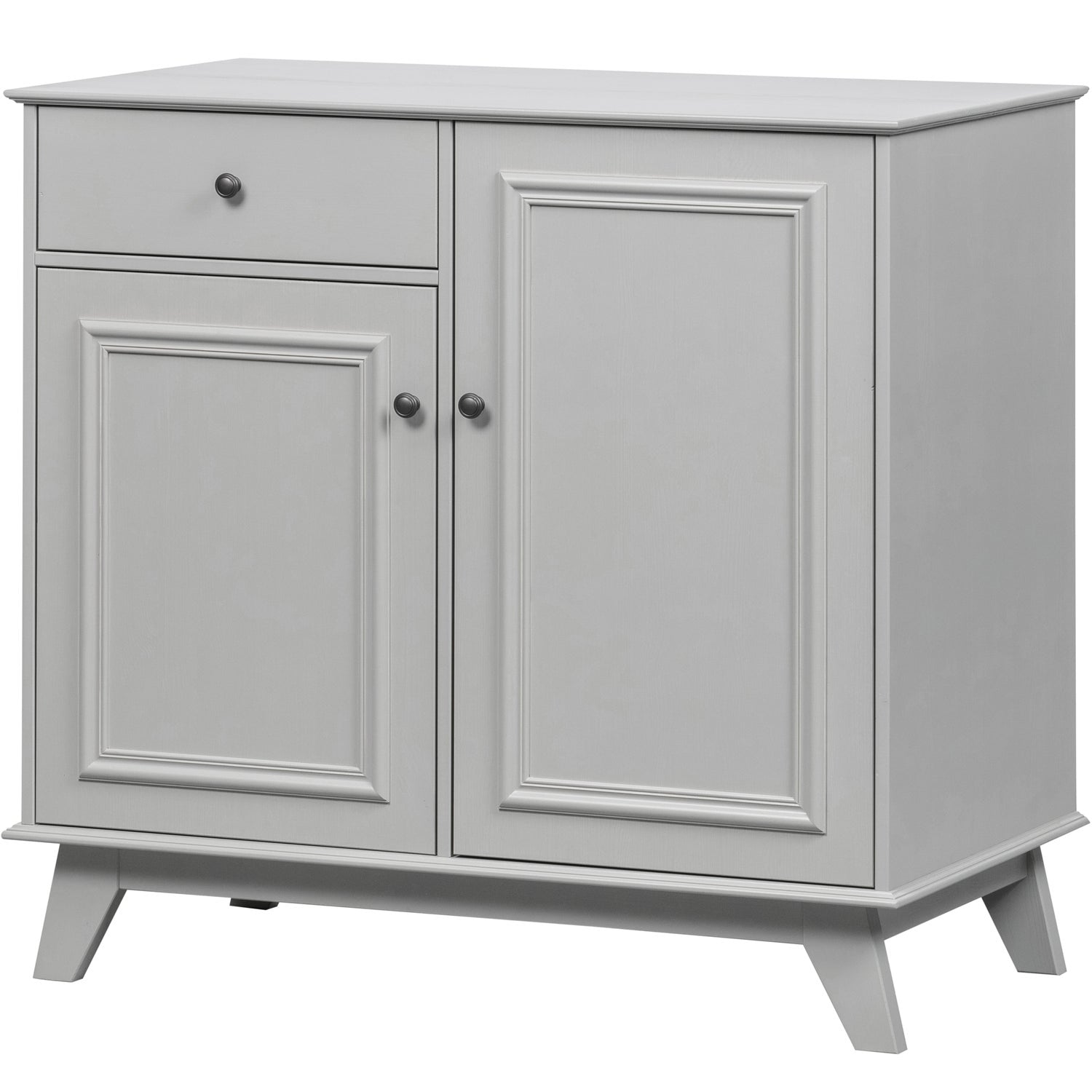Woood Lily Dressoir Opbergkast 1 Lade + 2 Deuren Grenen Clay [Fsc] - KwaliteitWonen.nl