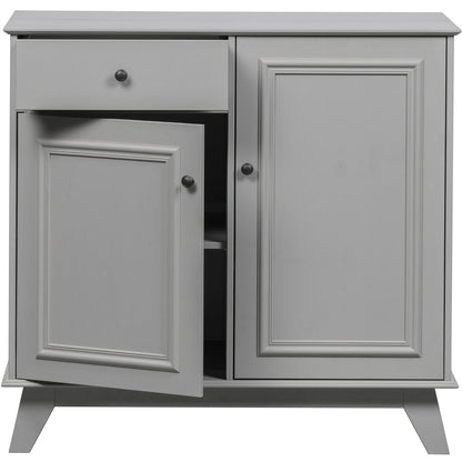 Woood Lily Dressoir Opbergkast 1 Lade + 2 Deuren Grenen Clay [Fsc] - KwaliteitWonen.nl