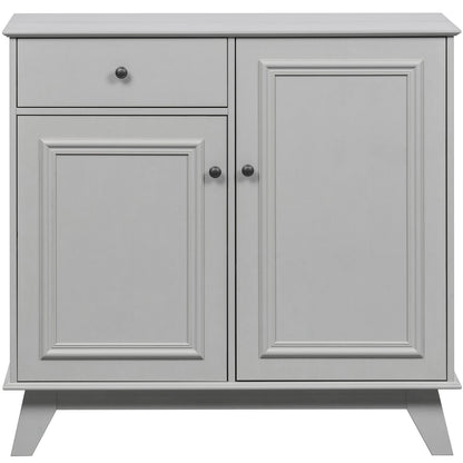 Woood Lily Dressoir Opbergkast 1 Lade + 2 Deuren Grenen Clay [Fsc] - KwaliteitWonen.nl