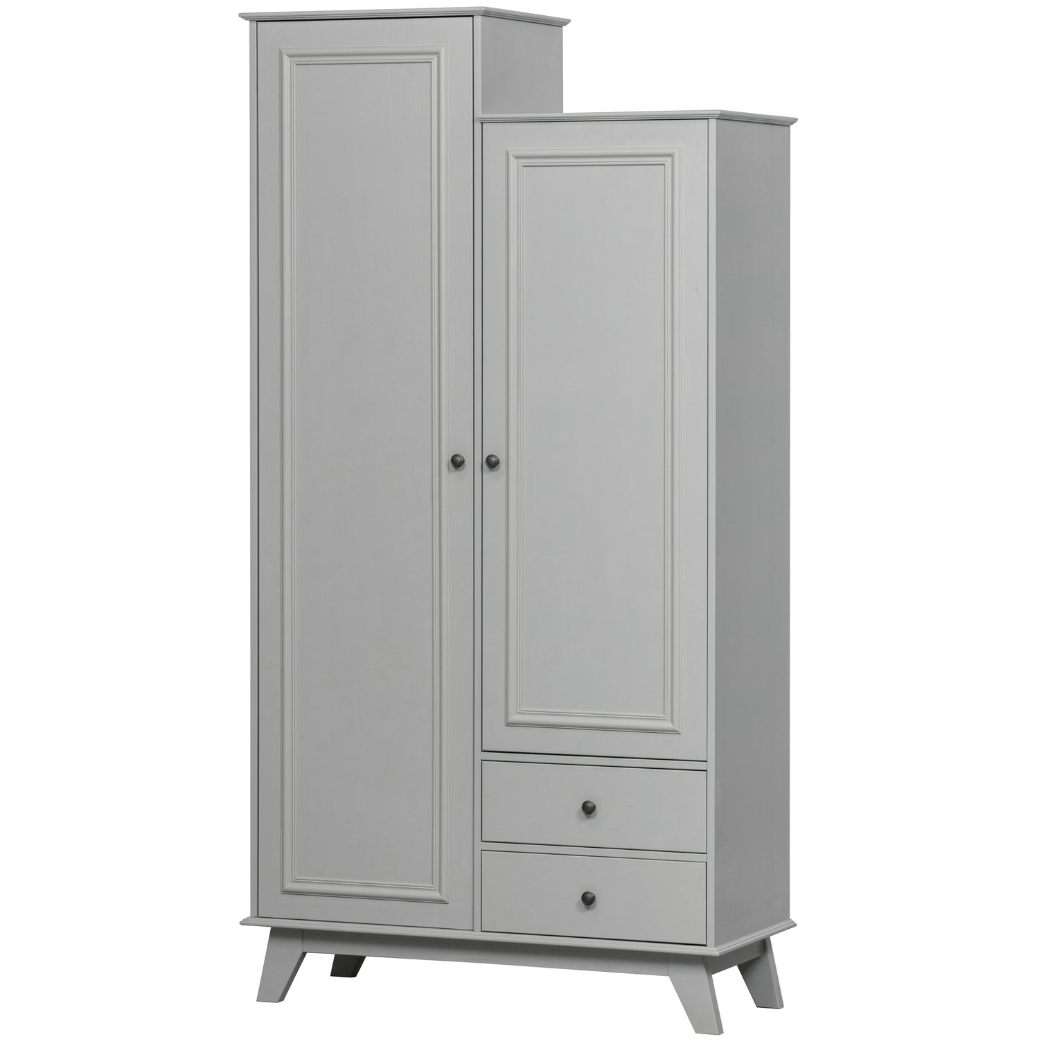 Woood Lily Kledingkast Grenen Clay [Fsc] - KwaliteitWonen.nl