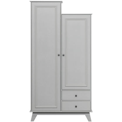 Woood Lily Kledingkast Grenen Clay [Fsc] - KwaliteitWonen.nl