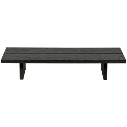 Woood Lion Salontafel MDF Donkerbruin 140x60cm - KwaliteitWonen.nl