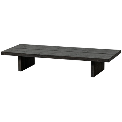 Woood Lion Salontafel MDF Donkerbruin 140x60cm - KwaliteitWonen.nl