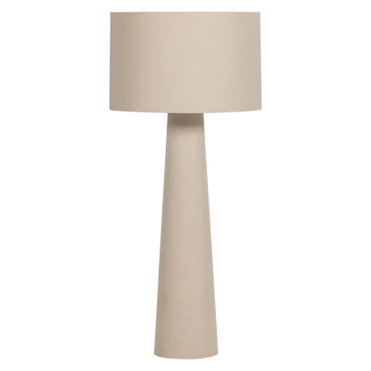 Woood Loft Vloerlamp Xxl Metaal/Boucle Naturel 160 Xo70 Cm - KwaliteitWonen.nl