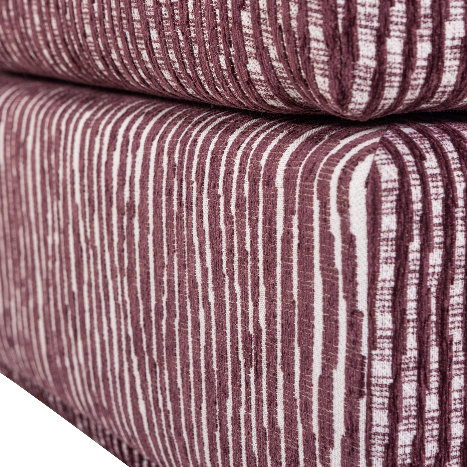 Woood Lou Hocker Dessin Bordeauxrood [Fsc] - KwaliteitWonen.nl