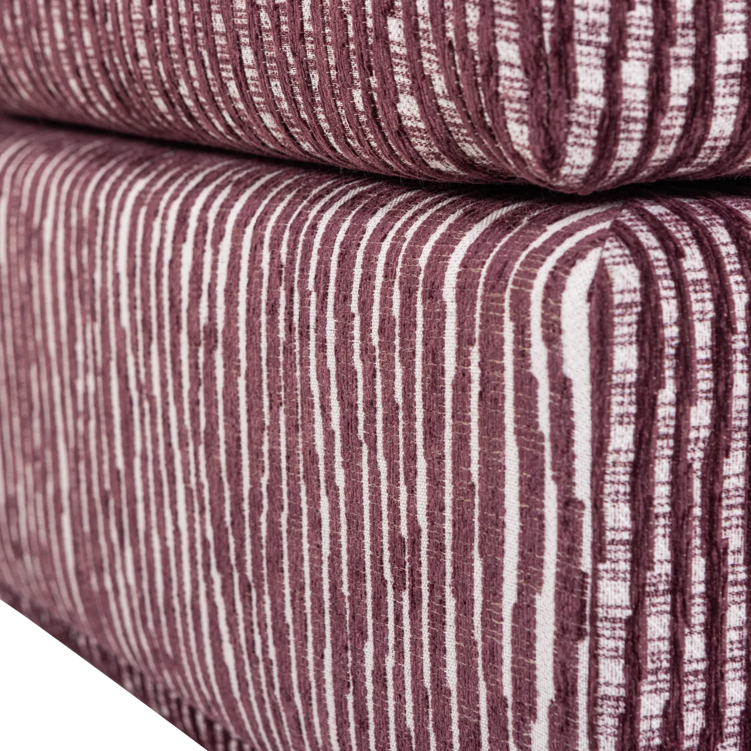 Woood Lou Hocker Dessin Bordeauxrood [Fsc] - KwaliteitWonen.nl