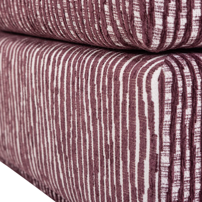 Woood Lou Hocker Dessin Bordeauxrood [Fsc] - KwaliteitWonen.nl