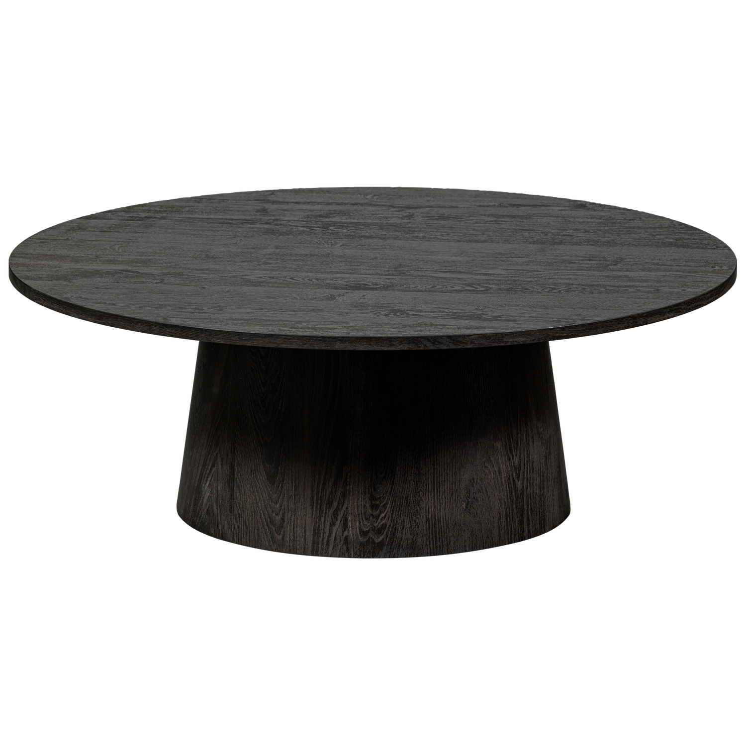 Woood Maan Salontafel MDF Donkerbruin 35x100cm - KwaliteitWonen.nl