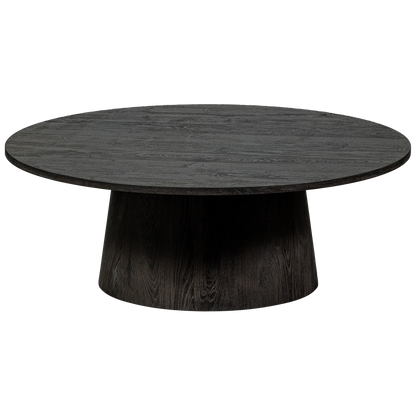 Woood Maan Salontafel MDF Donkerbruin 35x100cm - KwaliteitWonen.nl