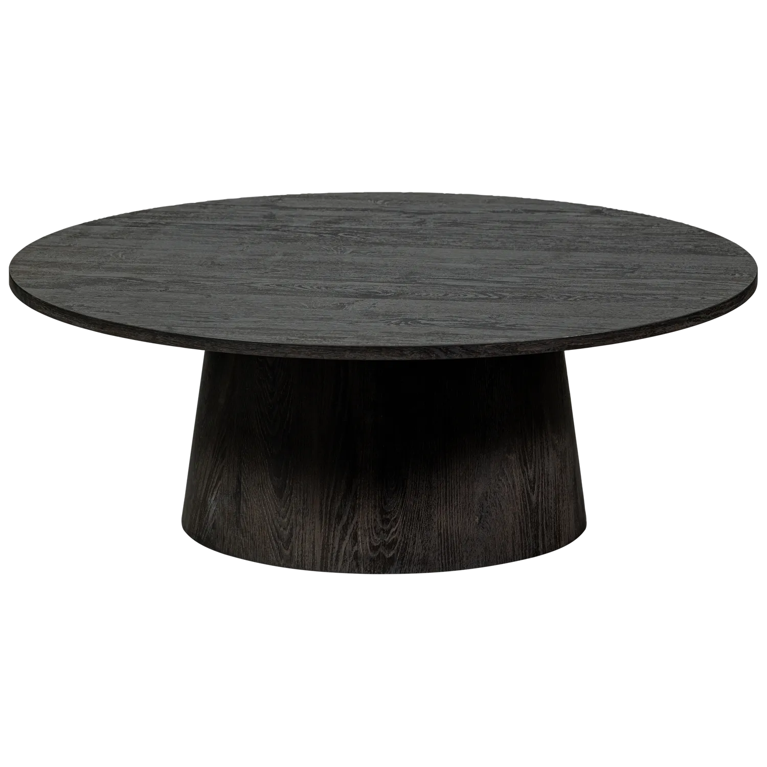 Woood Maan Salontafel MDF Donkerbruin 35x100cm - KwaliteitWonen.nl