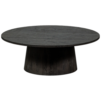 Woood Maan Salontafel MDF Donkerbruin 35x100cm - KwaliteitWonen.nl