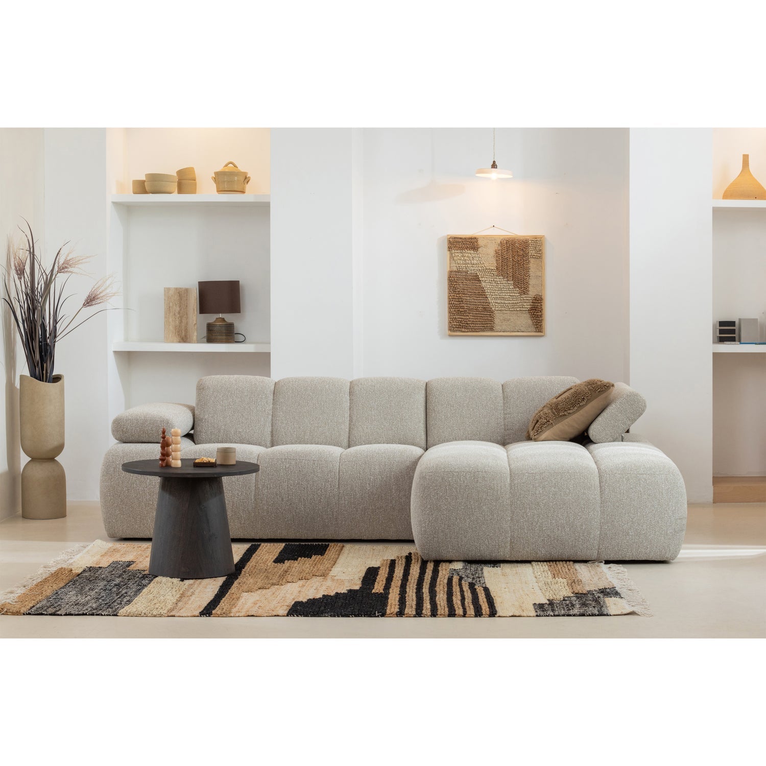 Woood Maan Salontafel MDF Donkerbruin 40x80cm - KwaliteitWonen.nl