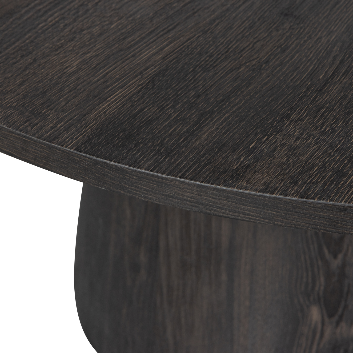 Woood Maan Salontafel MDF Donkerbruin 45x60cm - KwaliteitWonen.nl