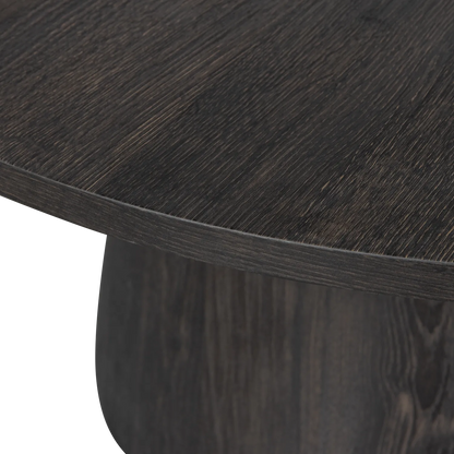 Woood Maan Salontafel MDF Donkerbruin 45x60cm - KwaliteitWonen.nl