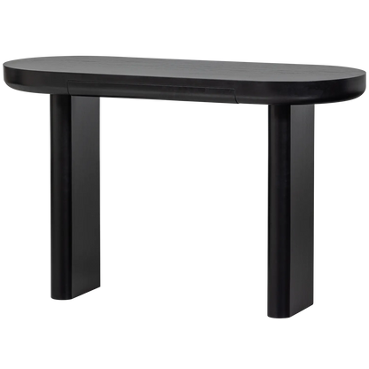Woood Mael Bureau Sidetable Fineer Zwart - KwaliteitWonen.nl