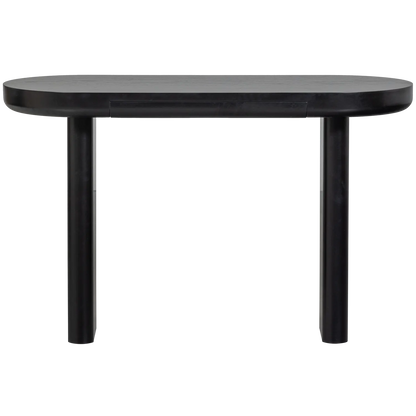 Woood Mael Bureau Sidetable Fineer Zwart - KwaliteitWonen.nl
