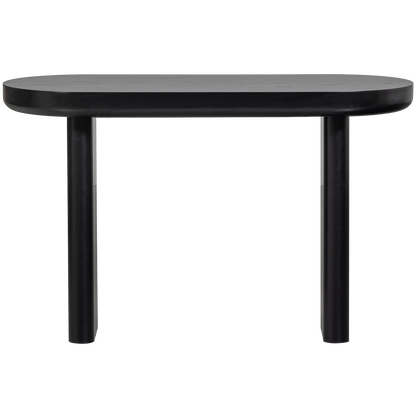 Woood Mael Bureau Sidetable Fineer Zwart - KwaliteitWonen.nl