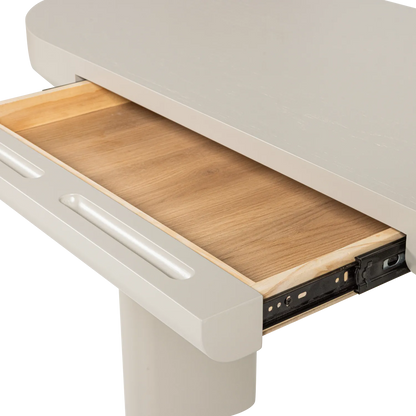 Woood Mael Bureau/Sidetable Fineer Dust - KwaliteitWonen.nl