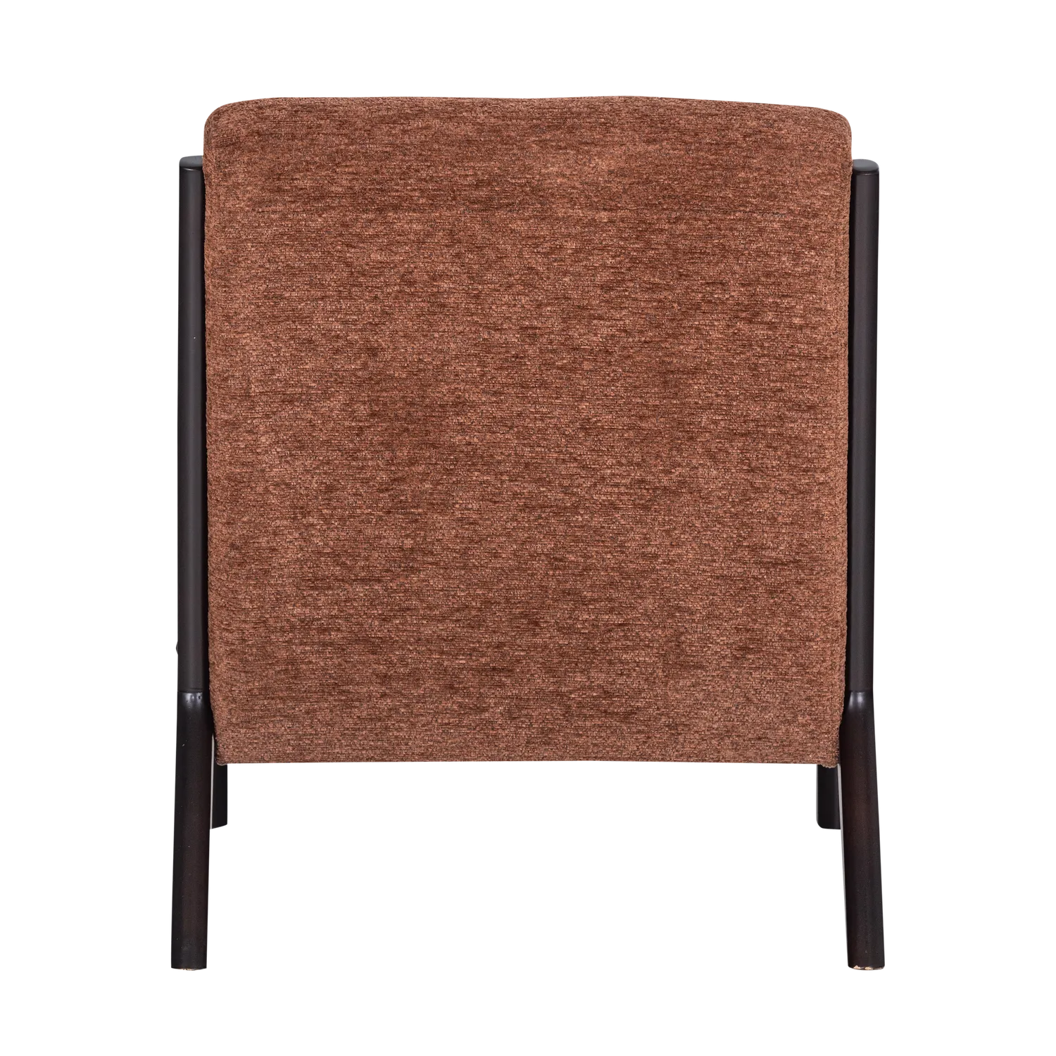 Woood Mark Fauteuil Chenille Bruin - KwaliteitWonen.nl