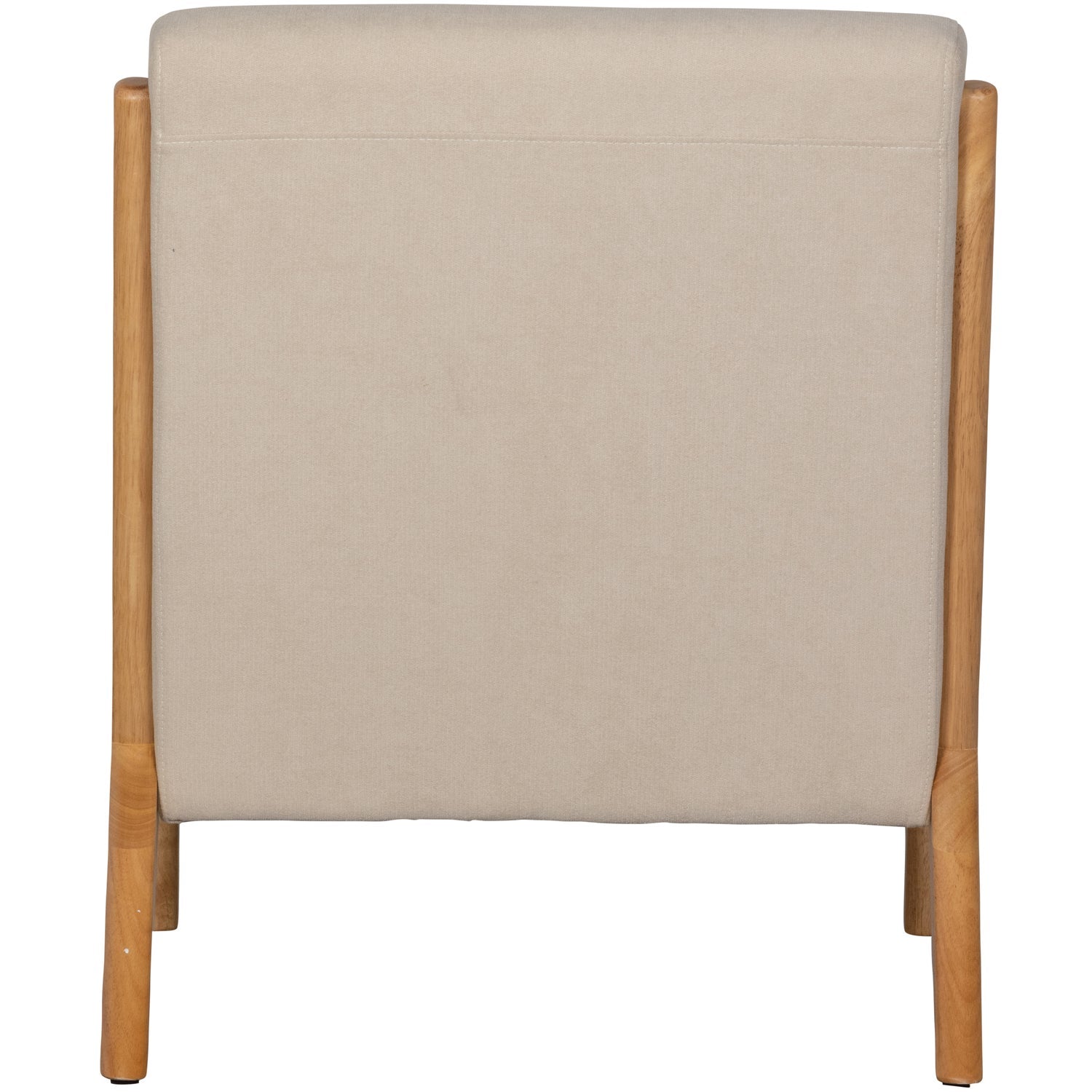 Woood Mark Fauteuil Geweven Stof Naturel - KwaliteitWonen.nl