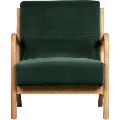 Woood Mark Fauteuil Velvet Flesgroen - KwaliteitWonen.nl