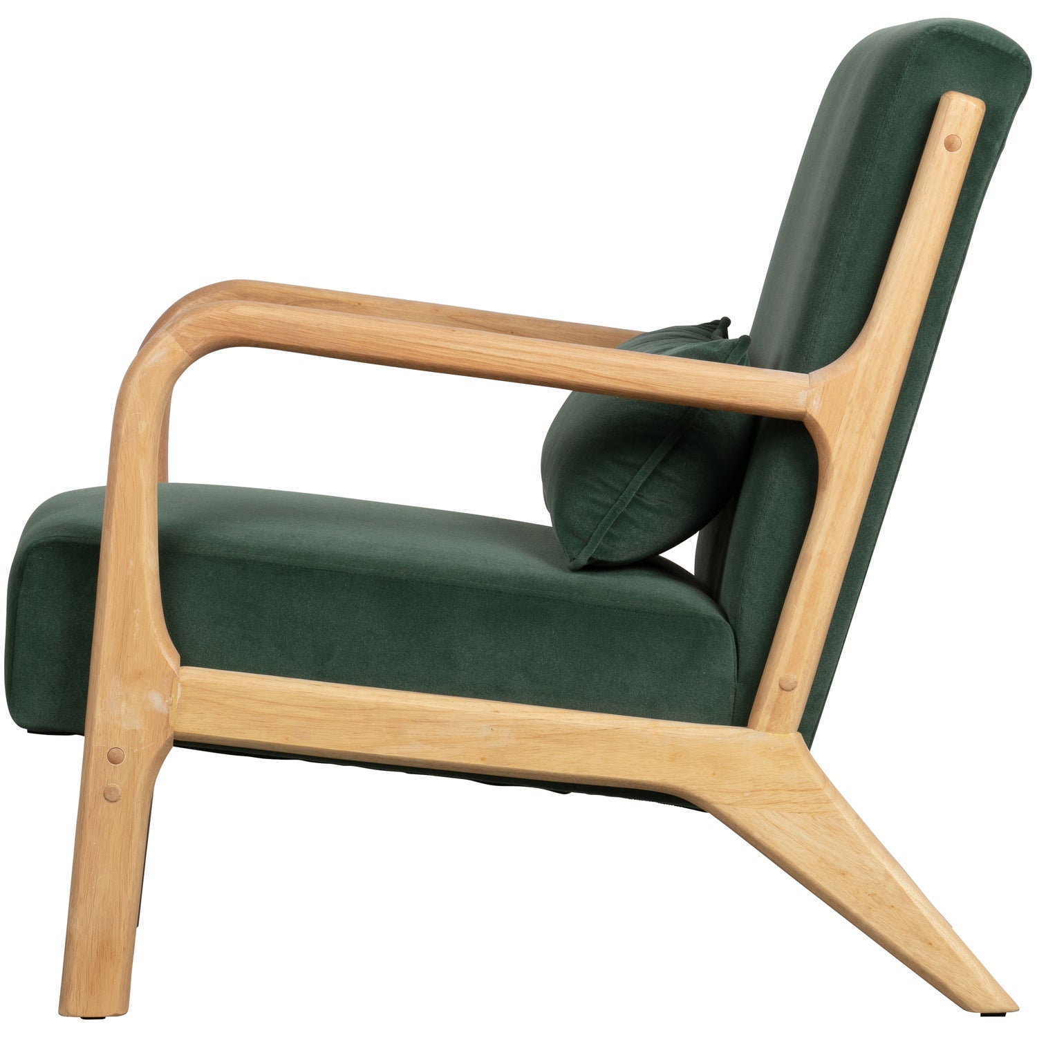 Woood Mark Fauteuil Velvet Flesgroen - KwaliteitWonen.nl