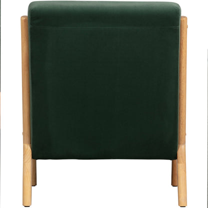 Woood Mark Fauteuil Velvet Flesgroen - KwaliteitWonen.nl