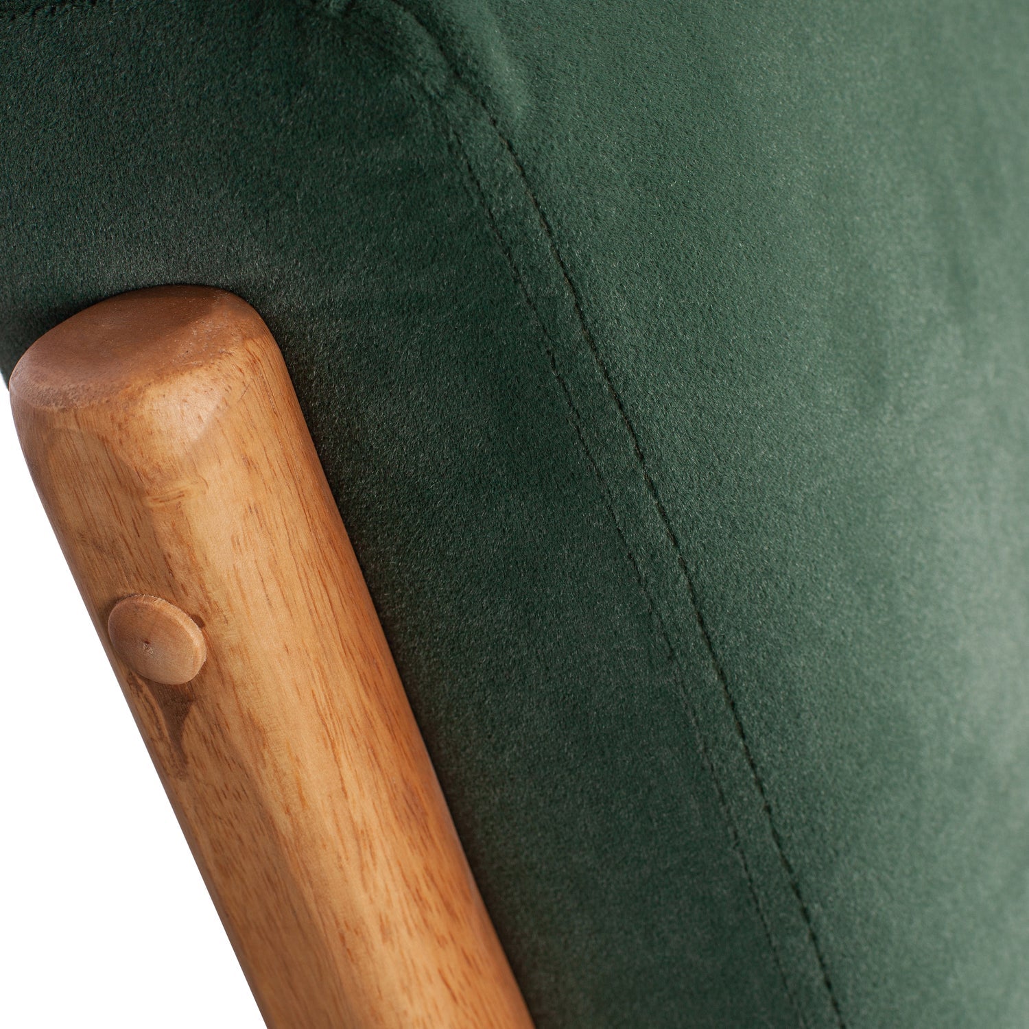 Woood Mark Fauteuil Velvet Flesgroen - KwaliteitWonen.nl