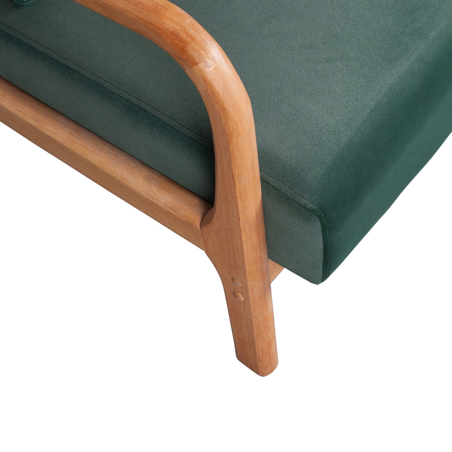 Woood Mark Fauteuil Velvet Flesgroen - KwaliteitWonen.nl