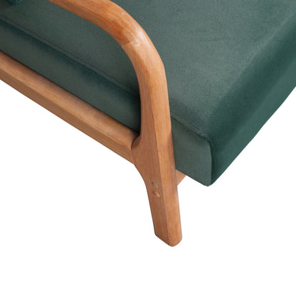 Woood Mark Fauteuil Velvet Flesgroen - KwaliteitWonen.nl